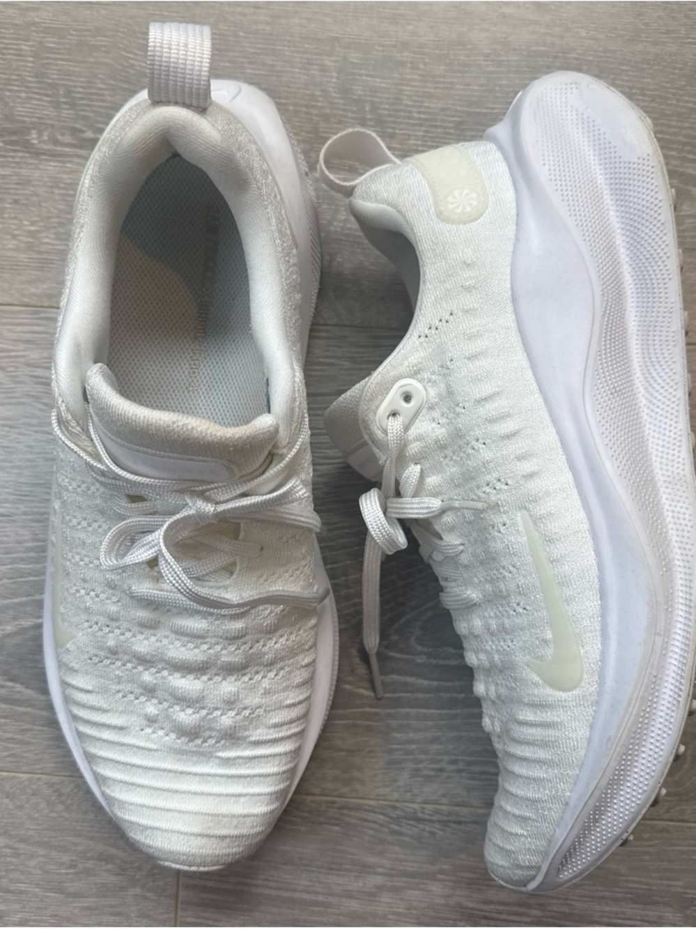 Nike ReactX Infinity Run 4 Women's Sneakers - White - Size 9